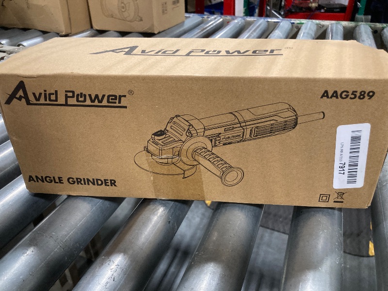 Photo 1 of Angle Grinder 7.5-Amp 4-1/2 inch with 2 Grinding Wheels