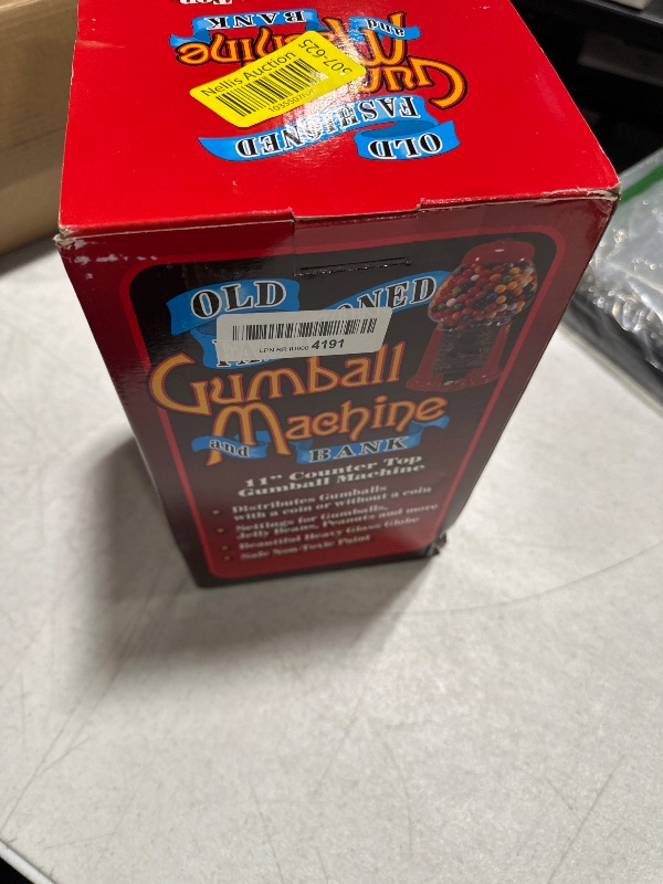 Photo 1 of 6270 Great Northern 11" Junior Vintage Old Fashioned Candy Gumball Machine Bank Toy - Everyone Loves Gumballs!