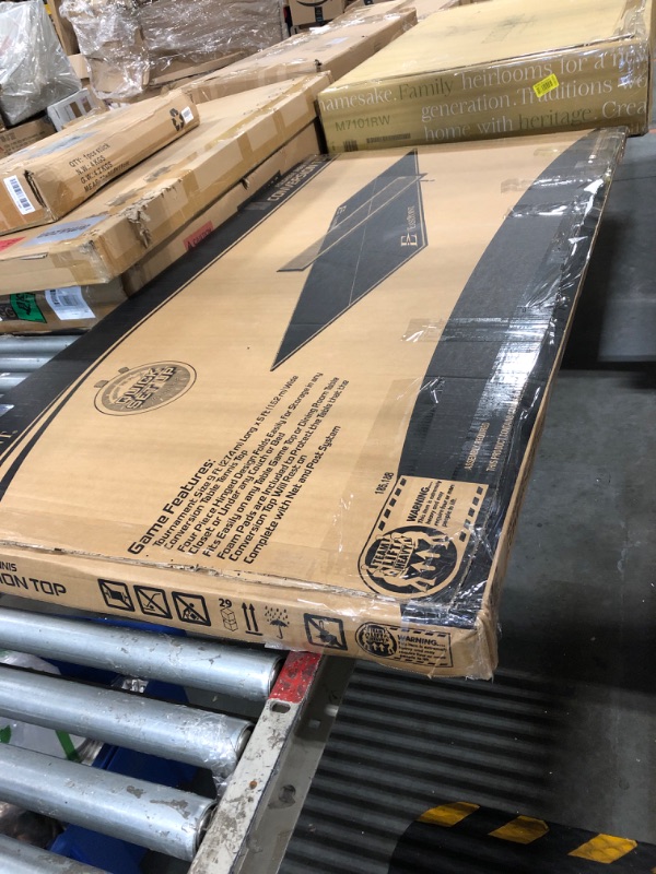 Photo 1 of EastPoint Sports Ping Pong Conversion Top, Foldable Table Tennis Topper, Lightweight and Portable, Zero Assembly Required, Blue