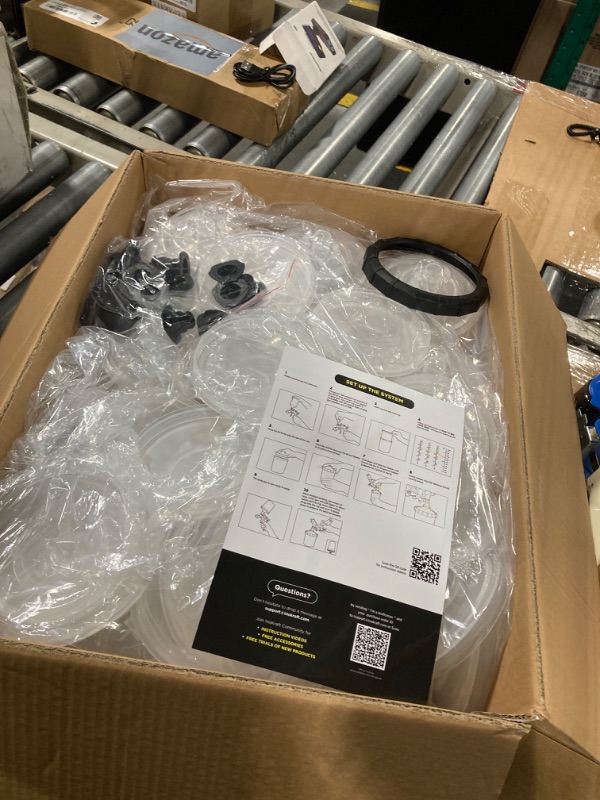 Photo 1 of InoKraft Disposable Paint Sprayer Gun Cup, Paint System for HVLP and LVLP Paint Spray Paint Gun, Standard 22 Ounce (650ml) Kit with 45 Cups and Lids System, 1 Hard Cup with Retainer Ring and 20 Plugs