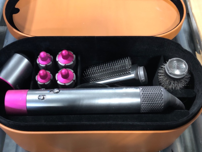 Photo 4 of Dyson Special edition Airwrap™ Complete long multi-styler in Strawberry bronze and blush pink with Detangling comb