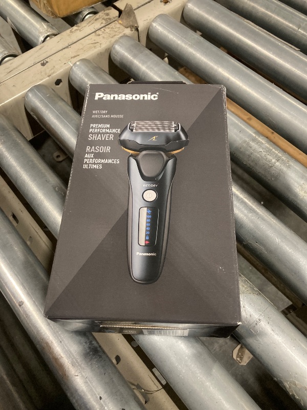 Photo 1 of Panasonic ARC5 Electric Razor for Men with Pop-up Trimmer, Wet Dry 5-Blade Electric Shaver with Intelligent Shave Sensor and 16D Flexible Pivoting Head - ES-LV67-K (Black)