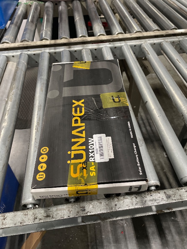 Photo 1 of SUNAPEX 10W 12V Solar Panel Battery Charger Maintainer, Portable Waterproof Solar Trickle Charger with Built-in Charge Controller, Cig Plug, Alligator Clips, O-Rings for Car, Truck,Tractor, Boat, etc 10W Black