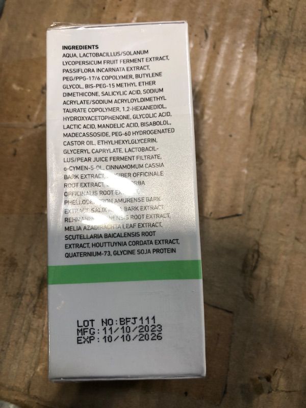 Photo 1 of 10% Salicylic Acid Serum, Acne Treatment for Face, 30ml/0.5oz, Minimize Pores, Active Skin Repair, Relieve Redness Blemish, Pimples Remover, Skin Barrier Repair for Acne Prone Sensitive Skin Care
