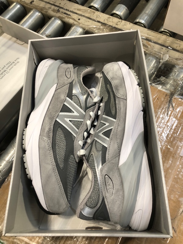 Photo 3 of New Balance Men's FuelCell 990 V6 Sneaker, Grey/Grey, 9 X-Wide