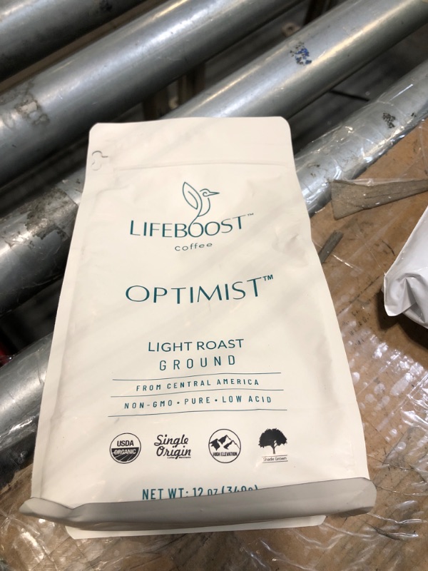 Photo 2 of Lifeboost Coffee Light Roast Ground Coffee - Low Acid Single Origin Usda Organic Ground Coffee Beans - Non-Gmo Ground Coffee Light Roast Third Party Tested For Mycotoxins & Pesticides - 12 Ounces