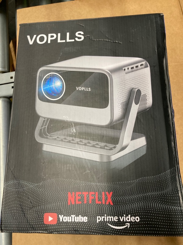 Photo 9 of [Netflix Officially and AI Auto Focus] VOPLLS 4K Projector with WiFi and Bluetooth