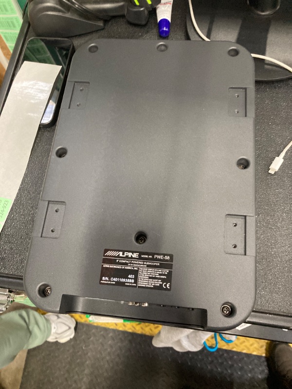 Photo 1 of Alpine Electronics PWE-S8 Restyle Compact Powered 8-Inch Subwoofer