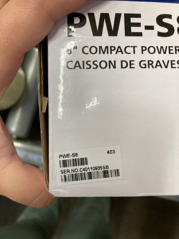 Photo 1 of Alpine Electronics PWE-S8 Restyle Compact Powered 8-Inch Subwoofer