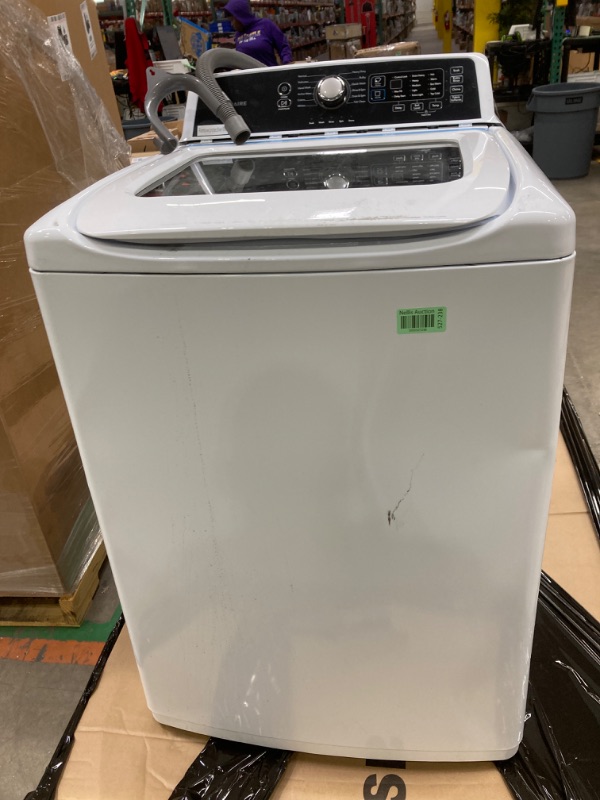 Photo 7 of ***(PARTS ONLY)***
Frigidaire FFTW4120SW 4.1 cu. ft. High Efficiency Top Load Washer, 12 wash cycles, Quick Wash, Delicate, Hand Wash, Active Wear, Heavy Duty, Stainless Steel Drum, in White