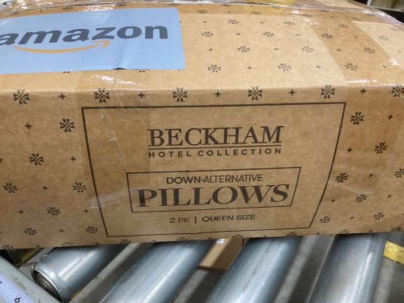 Photo 2 of Beckham Hotel Collection Bed Pillows Standard / Queen Size Set of 2 - Down Alternative Bedding Gel Cooling Pillow for Back