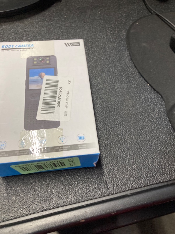 Photo 1 of FOSA Body Camera with 180 Degree Rotation Lens, 256g Memory Expansion, and Professional Noise Filtering, Portable Back Clip Design, One, WiF