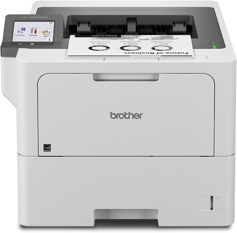 Photo 1 of Brother HL-L6310DW Enterprise Monochrome Laser Printer with Low-Cost Printing, Wireless Networking, and Large Paper Capacity