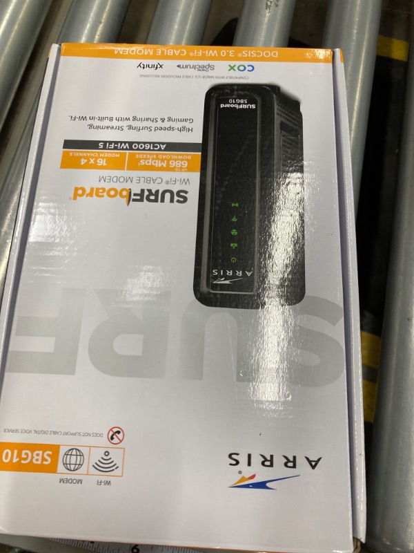 Photo 2 of ARRIS SURFboard® SBG10 DOCSIS® 3.0 Cable Modem & Wi-Fi® Router

