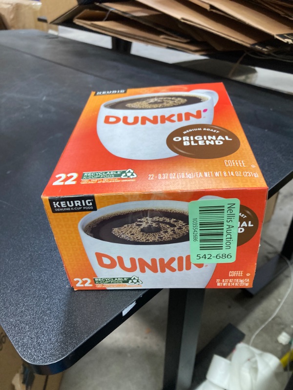 Photo 1 of Dunkin' Original Blend Medium Roast Coffee, 88 Keurig K-Cup Pods