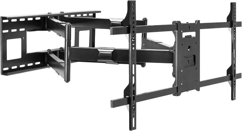 Photo 1 of  Long Extension TV Mount, Dual Arm Full Motion Wall Bracket with 36 inch Extended Articulating Arm, Fits Screen Sizes 50 55 60 65 70 75 80 85 90 Inch, VESA 800x400mm Compatible, 176 lb