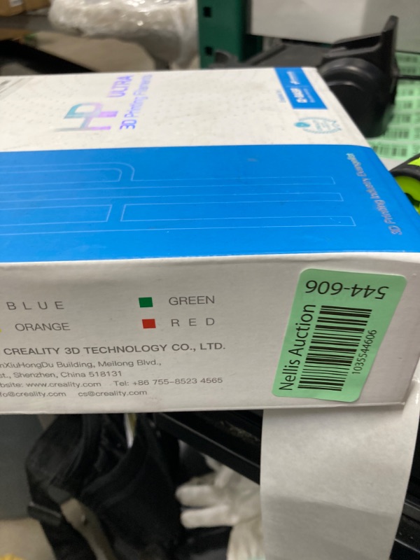 Photo 1 of Creality Ultra ABS Filament 1.75mm, 3D Printer Filament ABS 1kg Neutral Black Plate (2.2lbs) Grey