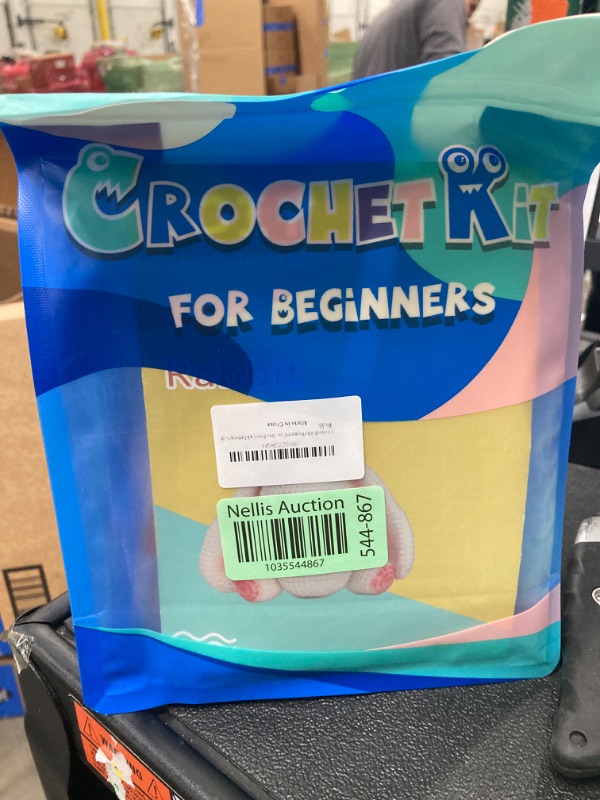 Photo 2 of Crochet Kit for Beginners Crochet Animal Kits for Adults and Kids Elephant Rabbit Cute Animals Crochet Starter Kit for Gifts Learn Crochet Kits with Step-by-Step Video Boys Girls Birthdays Gift