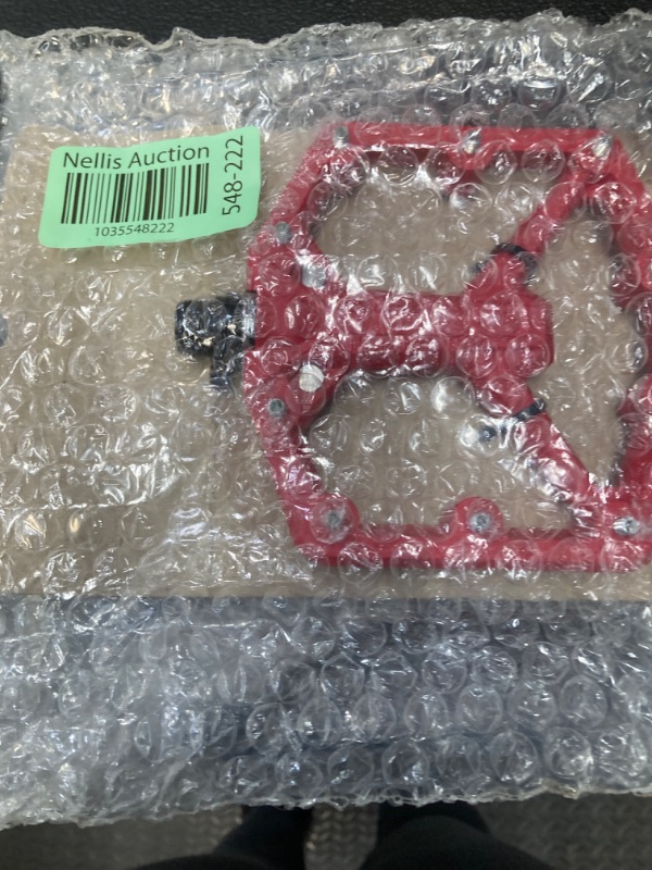 Photo 2 of Crankbrothers MTB Pedals Stamp 1 Gen 2 Large Red