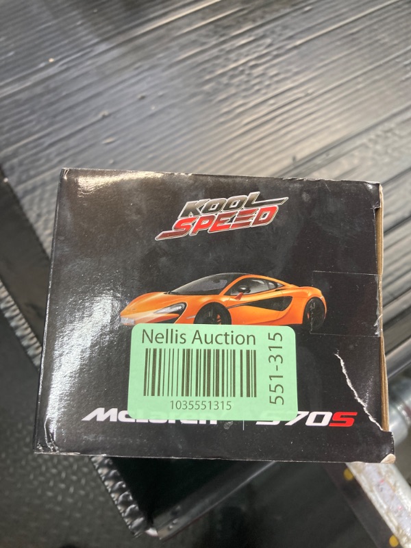 Photo 2 of AEROQUEST McLaren 570S Remote Control Car, 2.4Ghz RC Car Official Licensed 1/24 Scale Racing Hobby Toy Car, RC Car Gifts for Age 3 4 5 6 7 8 9 Year Old Boys Girls, Orange