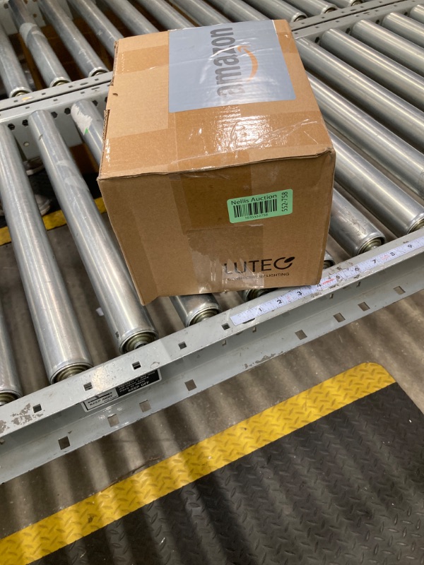 Photo 1 of LUTEC 3200 Lumen 32W LED Motion Activated Integrated Dual-Head Flood Light Outdoor, Motion Sensor Light Outdoor, Dusk to Dawn Exterior Security Wall Light for Patio Garden,Bronze