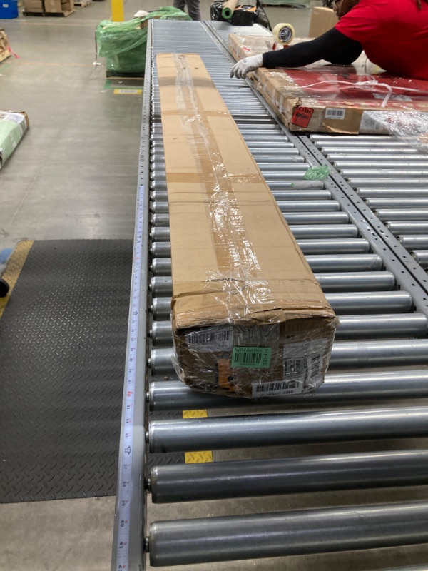 Photo 1 of RIVECO 42U 19” Adjustable Depth Server Rack Support Up to 1700LBS Floor Standing 4 Post Rack with L Rails & Load-Bearing Casters Universal for Network Equipment Black