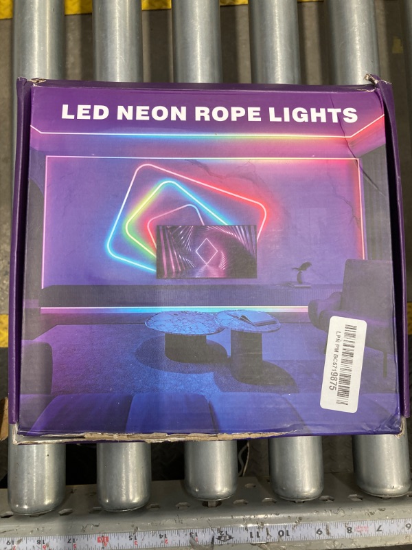 Photo 2 of 100Ft Neon Rope Lights,Flexible Led Rope Lights Control with App/Remote,Multiple Modes Rope Lights,IP65 Outdoor RGB Led Neon Lights Waterproof,Music Sync Gaming Led Neon Light Strip for Bedroom Decor