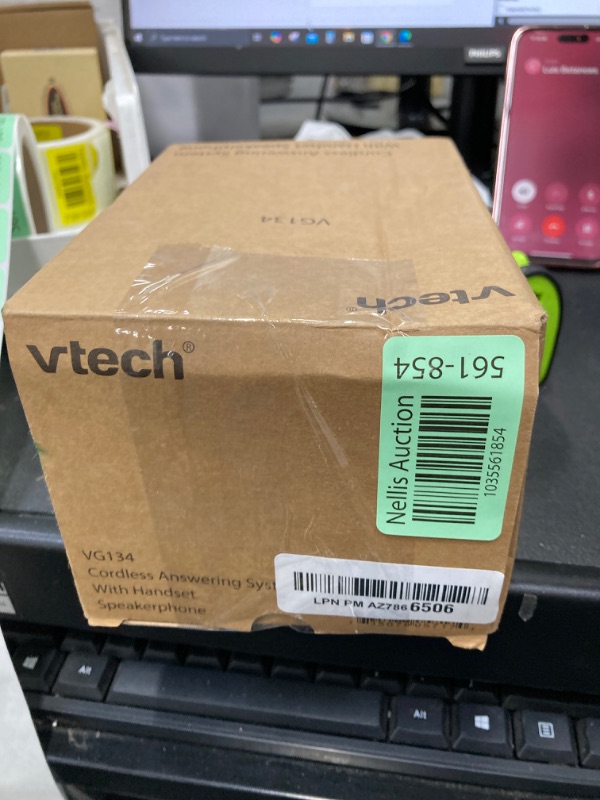 Photo 3 of [New] VTech VG134 DECT 6.0 Cordless Home Phone with Bluetooth Connection