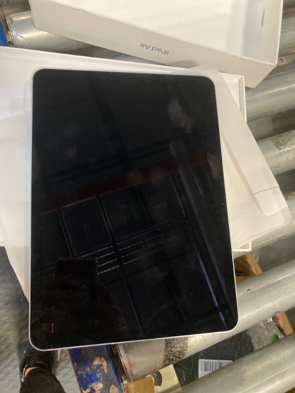 Photo 4 of ***LOCKED***Apple iPad Air 11-inch (M2): Built for Apple Intelligence, Liquid Retina Display, 256GB, 12MP Front/Back Camera, Wi-Fi 6E + 5G Cellular, Touch ID, All-Day Battery Life — Blue