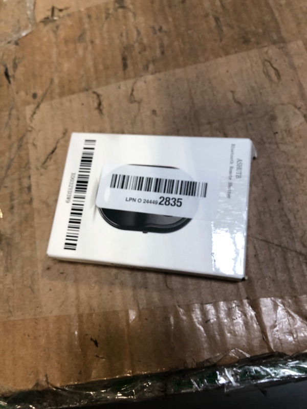 Photo 1 of [Upgraded] Bluetooth Remote Shutter for iPhone and Android Camera Wireless Remote Control Selfie Button for iPad iPod Tablet