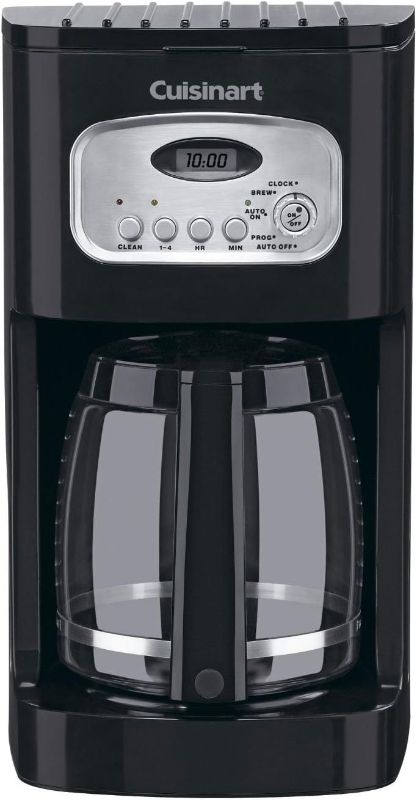 Photo 1 of Cuisinart DCC-1100FR 12-Cup Programmable Coffeemaker, black, Certified Refurbished