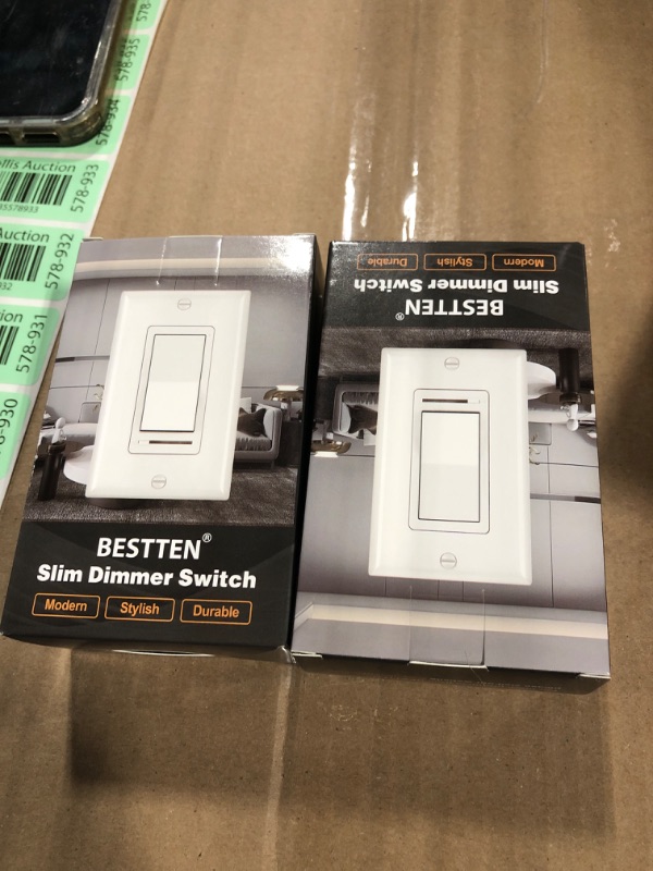 Photo 3 of [2 Pack] BESTTEN Dimmer Light Switch