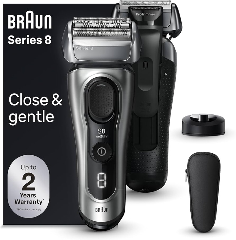 Photo 1 of ***only Razor, no charger cord*** Braun Series 8 Electric Razor for Men