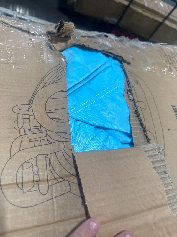 Photo 1 of FINCOME Inflatable Water Slide, Bounce House with 2 Slide for Kids, Inflatable Waterslide Park with Splash Pool, Basketball Hoop, Ball Shooting & Water Cannon for Backyard, Outdoor, Indoor