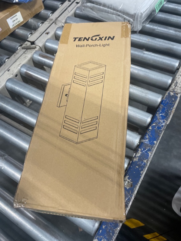 Photo 1 of TENGXIN Outdoor Wall Lights, 15” Modern Outdoor Wall Sconces for House,Black Exterior Porch Light,Up and Down Lighting for Wall Mount,Waterproof.TXWL-MB02