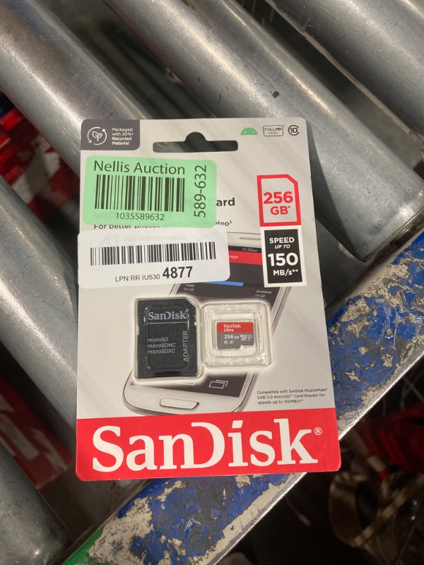 Photo 2 of **NEW** SanDisk 256GB Ultra microSDXC UHS-I Memory Card with Adapter - Up to 150MB/s