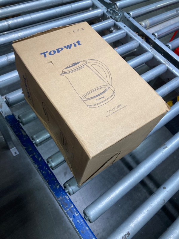 Photo 1 of ***USED***Topwit Electric Kettle Glass Hot Water Kettle