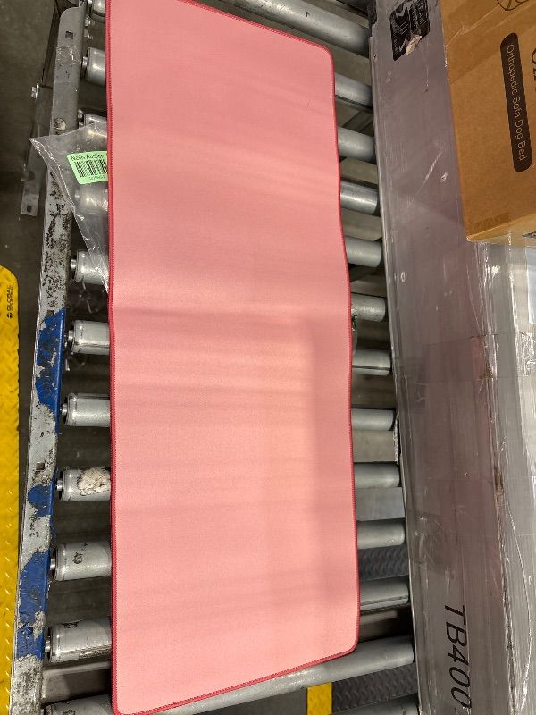 Photo 1 of ***Missing Wrist Rests and mouse pad***
Large Mouse Pad and Keyboard Wrist Rest, Desk Pad for Keyboard and Mouse, 4-in-1 Large Gaming Mouse Pad with Wrist Support, Desk Mat for Home Office Study Game-Pink