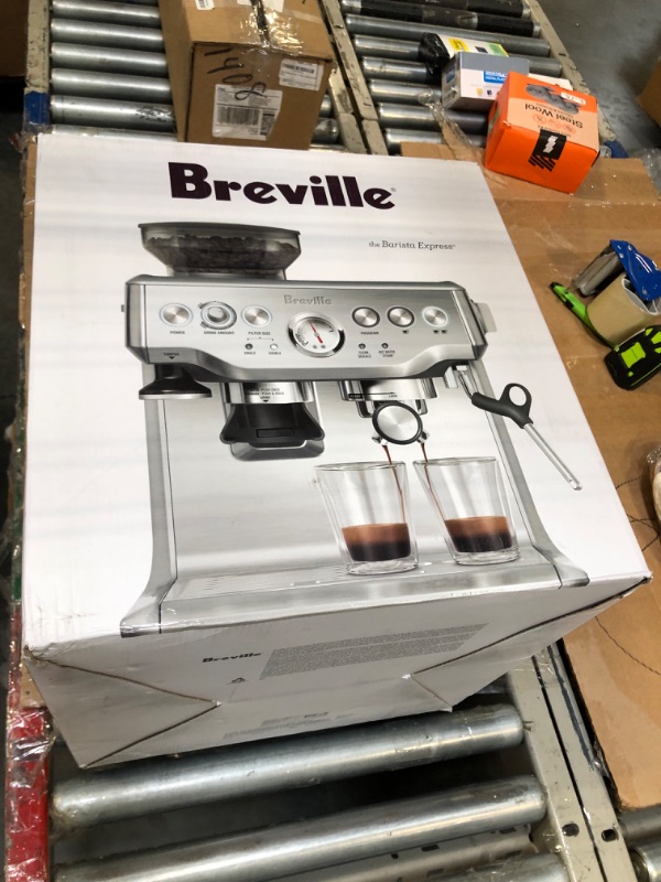 Photo 2 of ***Dirty***Breville BES870XL Coffee_Maker, One Size, Brushed Stainless Steel