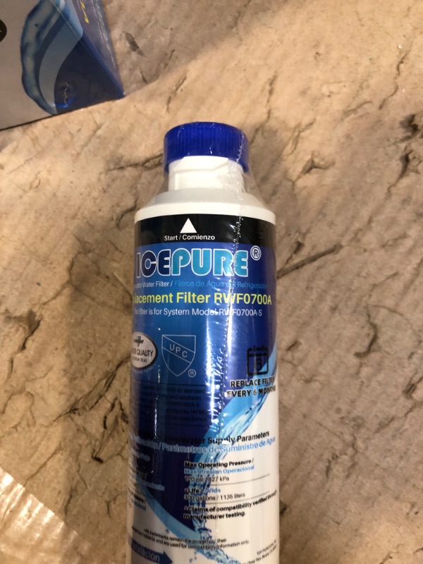 Photo 3 of ** ONE USED TWO NEW **ICEPURE DA29-00020B Samsung Refrigerator Water Filter Replacement for DA29-00020A/B