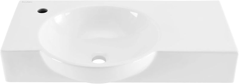 Photo 1 of *****SIMILAR**** Swiss Madison Well Made Forever SM-WS326 Château 30" Left Side Faucet Wall-Mount Bathroom Sink, Glossy White
Visit the Swiss Madison Store