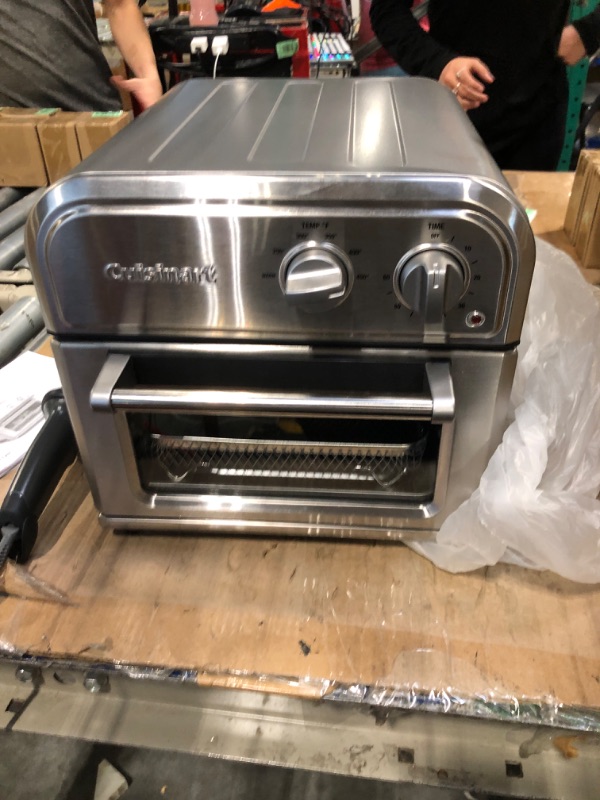 Photo 2 of ****SIMILAR**** Cuisinart TOA-26 Compact Airfryer Toaster Oven, 1800-Watt Motor with 6-in-1 Functions and Wide Temperature Range, Air Fryer, Stainless Steel