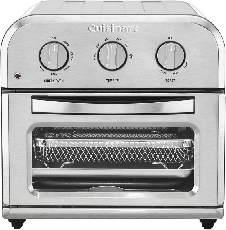 Photo 1 of ****SIMILAR**** Cuisinart TOA-26 Compact Airfryer Toaster Oven, 1800-Watt Motor with 6-in-1 Functions and Wide Temperature Range, Air Fryer, Stainless Steel