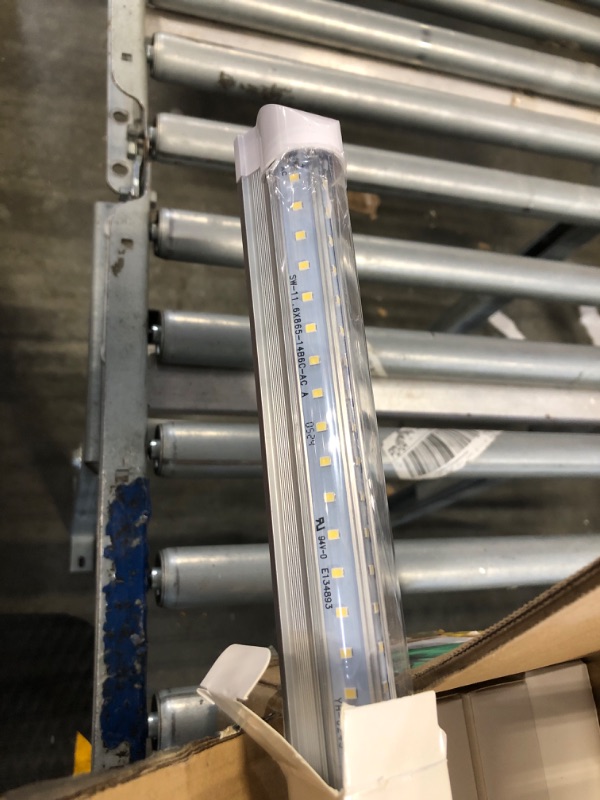 Photo 3 of (Pack of 12) SHOPLED 6FT LED Tube Light T8 Integrated Single Fixture for Utility Shop