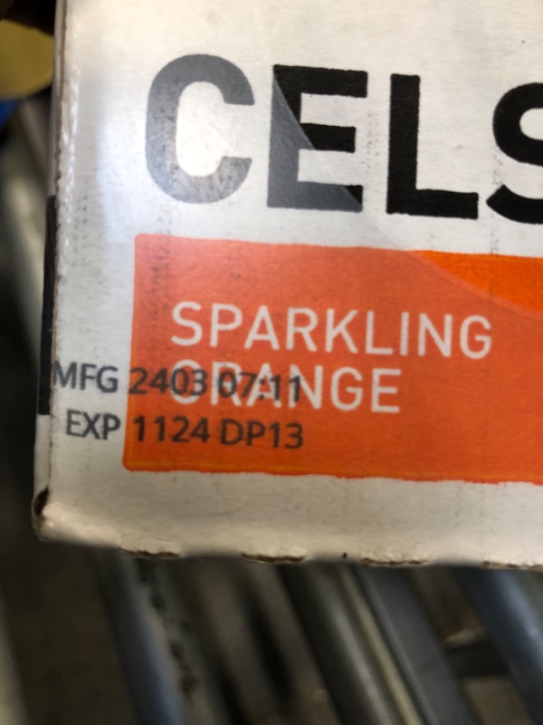 Photo 3 of CELSIUS Sparkling Orange, Functional Essential Energy Drink 12 Fl Oz (Pack of 12) Sparkling Orange 12 Fl Oz (Pack of 12)