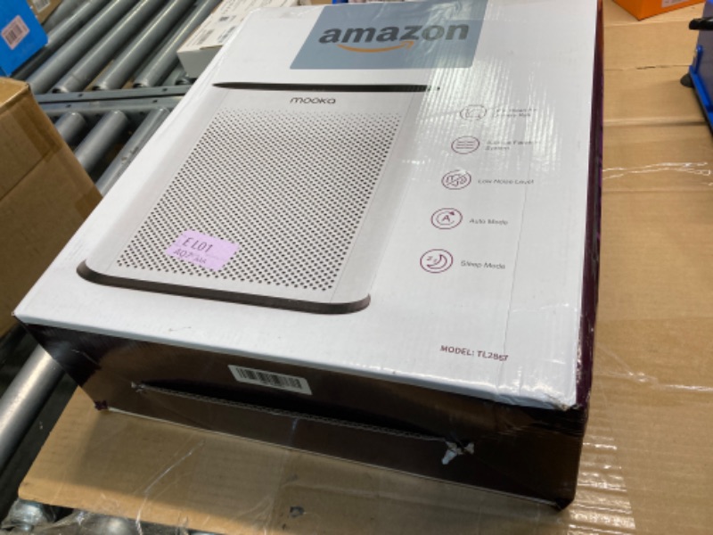 Photo 1 of Air Purifiers for Home Large Room Up to 2500 ft² with PM 2.5 Display Air Quality Sensors, MOOKA H13 HEPA Air Purifier With Auto Mode for Pets Dust Odor Smoke, Timer, 15dB Sleep Mode for Bedroom, KJ217