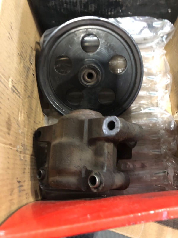Photo 1 of A-Premium Power Steering Pump, with Pulley & Reservoir, Compatible with Ford Focus 2006-2011, Transit Connect 2010-2011, 2.0L 2.3L 2.5L Gas, Replace # N7120153, 6S4Z3A674A