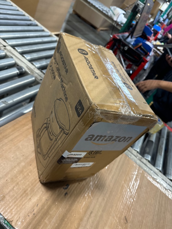 Photo 1 of Aigostar Programmable Coffee Maker, 12 Cup Coffee Maker with Glass Carafe, Auto Pause Drip Coffee Maker, 24H Timer and Auto Keep Warm Small Coffee Maker with Permanent Filter, Black