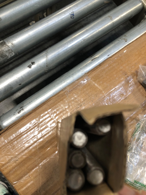 Photo 1 of 1/2"-13 Fully Threaded Rod Studs 5 Pack Long Threaded Screw 304 Stainless Steel Right Hand Threads All Threaded Rod Studs for Anchor Bolts Clamps Hangers U-Bolts
