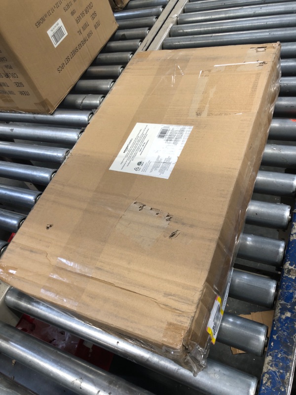 Photo 3 of Amazon Basics Window Fan with Exhaust and Intake Fan Switch, Twin Heads 9-Inch Blades (6 Blades per Head), 3 Speeds, Expandable Side Panel, Remote Control, 78W, White